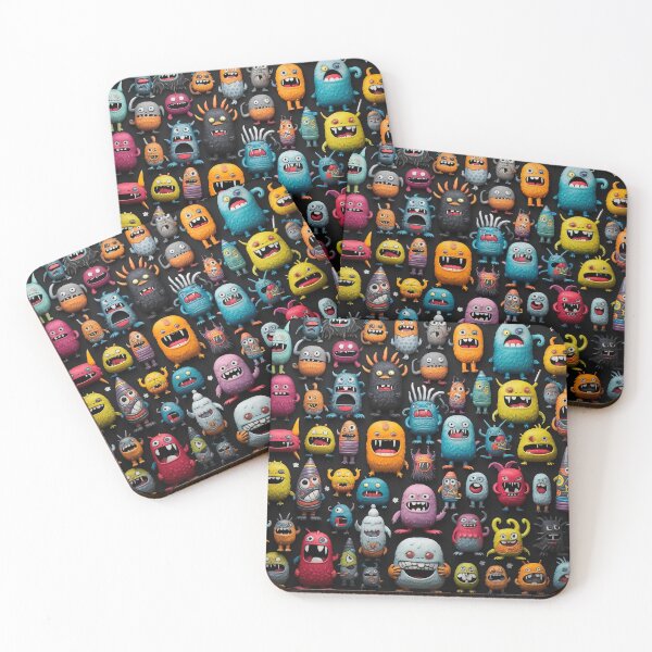 Item preview, Vibrant Creatures: A Symphony of Colorful Monsters designed and sold by Brendon987.