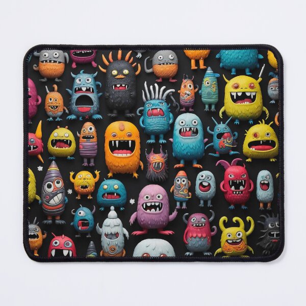 Item preview, Vibrant Creatures: A Symphony of Colorful Monsters designed and sold by Brendon987.