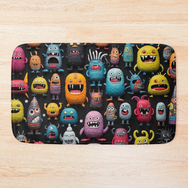 Item preview, Vibrant Creatures: A Symphony of Colorful Monsters designed and sold by Brendon987.