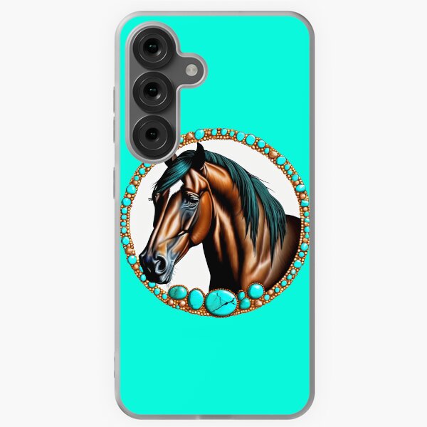 Aperçu de l'œuvre Quarter Horse Américain Turquoise créée et vendue par StressFreeThds.
