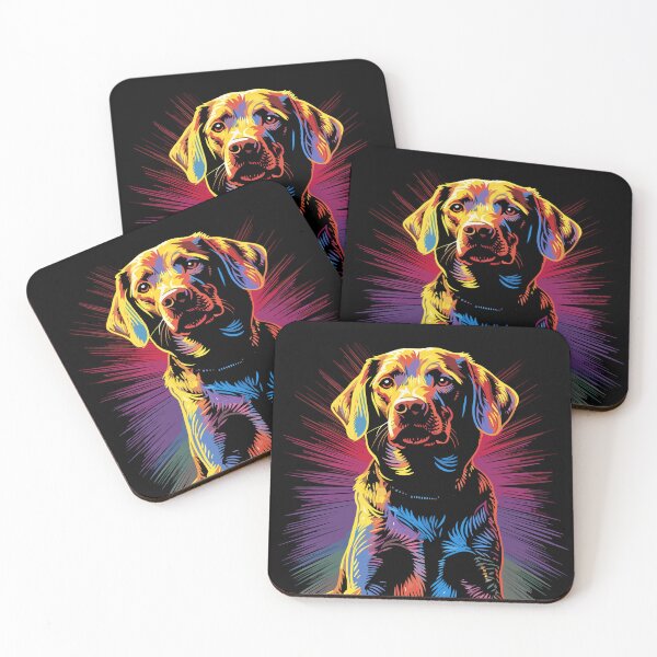 Artikelvorschau, Colorful Dog (6) entworfen und verkauft von atzek.