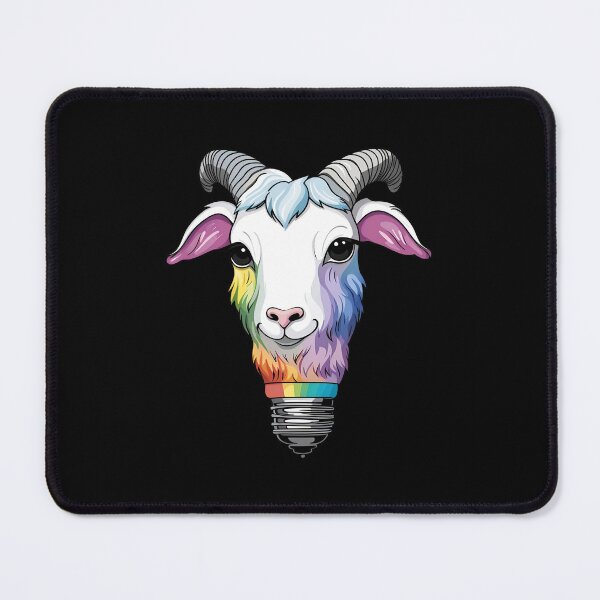 Item preview, Kawaii Goat Light Bulb designed and sold by PiggyWonka.