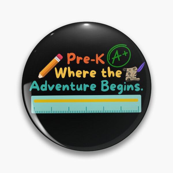Item preview, Pre-K Where The Adventure Begins designed and sold by ShirtTeeStorm.