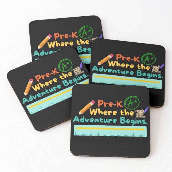 Item preview, Pre-K Where The Adventure Begins designed and sold by ShirtTeeStorm.
