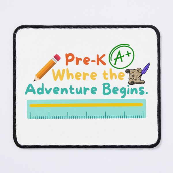 Item preview, Pre-K Where The Adventure Begins designed and sold by ShirtTeeStorm.