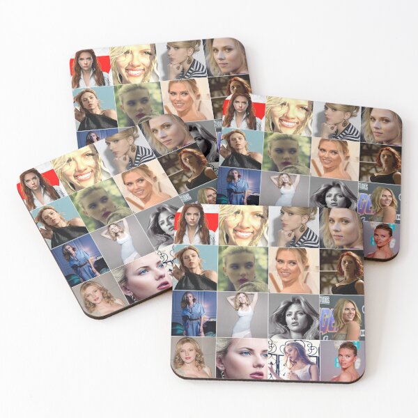 Item preview, Scarlett Johansson Beautiful Photo Collage designed and sold by GoghGetta.