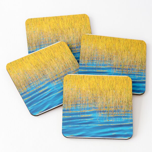 Item preview, Blue Waters Golden Grass  Merritt Island National Wildlife Refuge X100 designed and sold by RichFrancoCars.