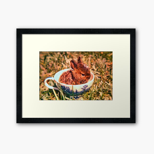 Item preview, Teacup Bunny designed and sold by Glenburn Graphics.
