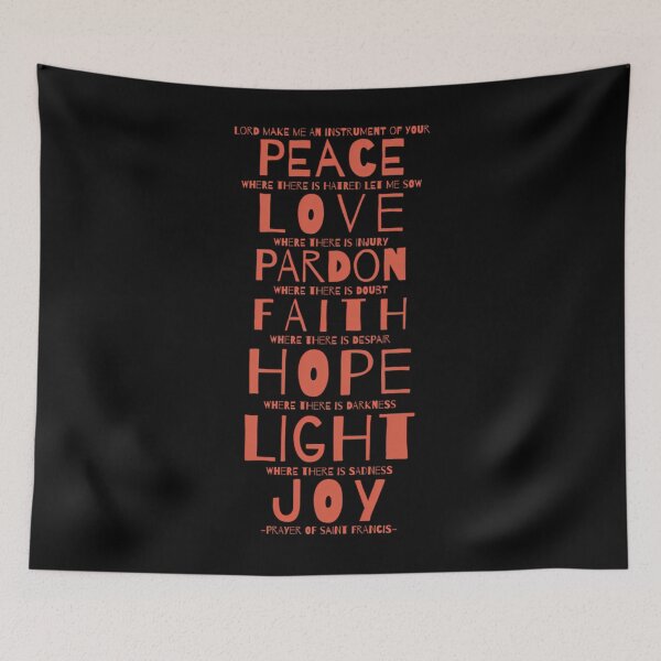 Item preview, Saint Francis prayer - Peace PAX Catholic  	 designed and sold by sbvkhwmy6.