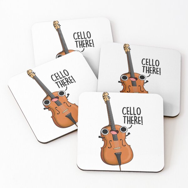 Item preview, Cello There Funny Music Puns  designed and sold by redcam3.