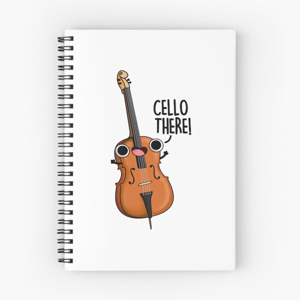 Item preview, Cello There Funny Music Puns  designed and sold by redcam3.