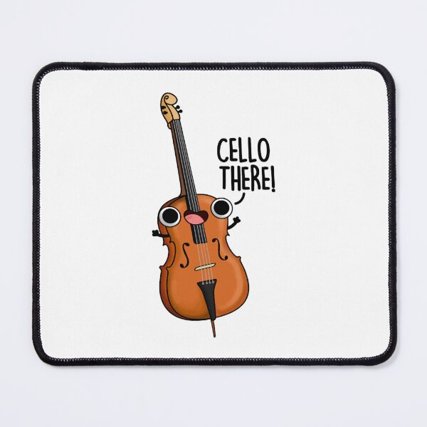 Item preview, Cello There Funny Music Puns designed and sold by redcam3.