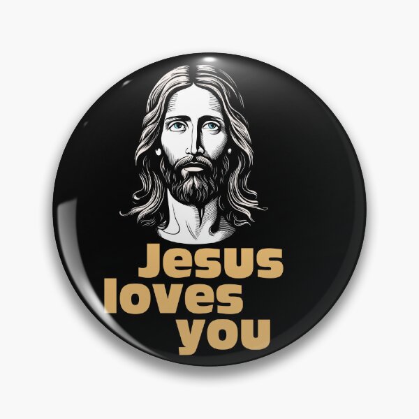 Item preview, Jesus loves you designed and sold by portokalis.