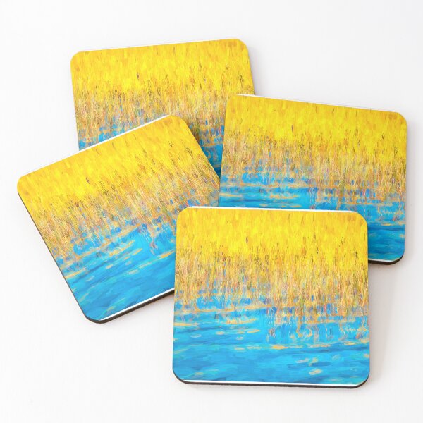 Item preview,  Blue Waters Golden Grass  Merritt Island National Wildlife Refuge X100 designed and sold by RichFrancoCars.