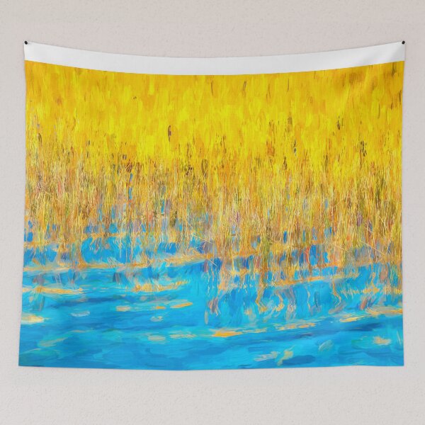 Item preview,  Blue Waters Golden Grass  Merritt Island National Wildlife Refuge X100 designed and sold by RichFrancoCars.