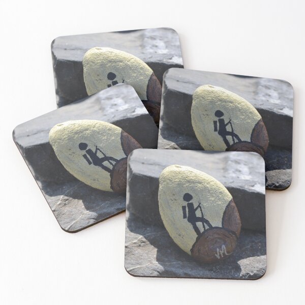 Item preview, Painted Stone on Rocky Beach designed and sold by NorthernSnappy.