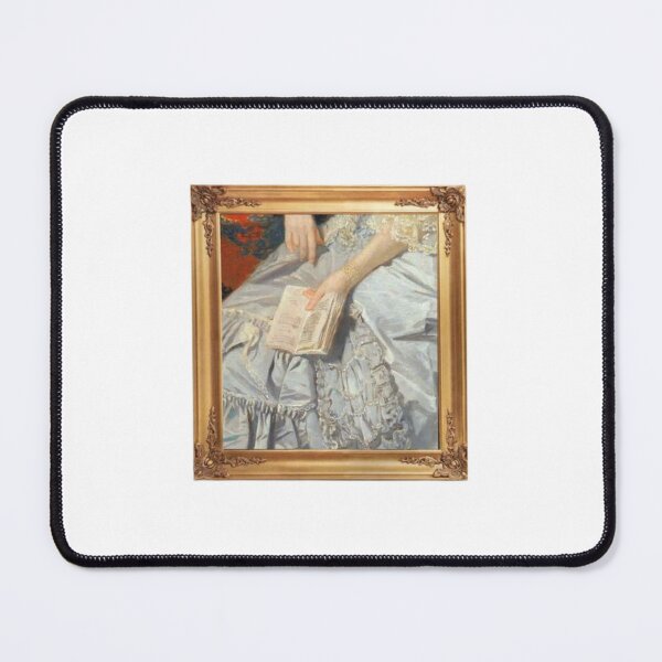 Item preview, lady with a book renaissance painting designed and sold by indie cottage.