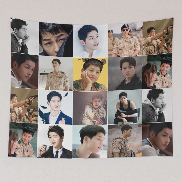 Item preview, Song Joong Ki Korean Actor Photo Collage designed and sold by GoghGetta.