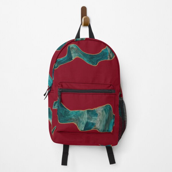 Item preview, Malachite Veins on Red designed and sold by RefinedChic.