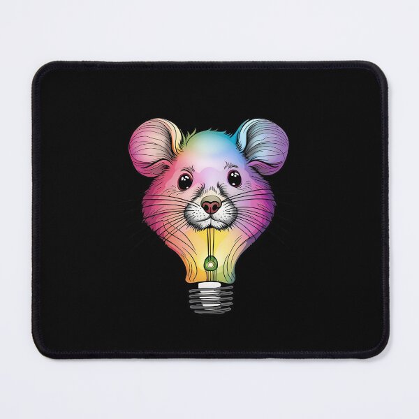 Item preview, Kawaii Mouse Light Bulb designed and sold by PiggyWonka.