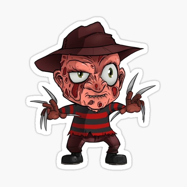 Freddy Sticker - Terror Toddler Sticker