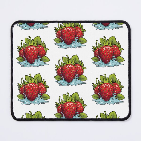 Item preview, red strawberry, juicy fruit, strawberries designed and sold by ArtHideaway.