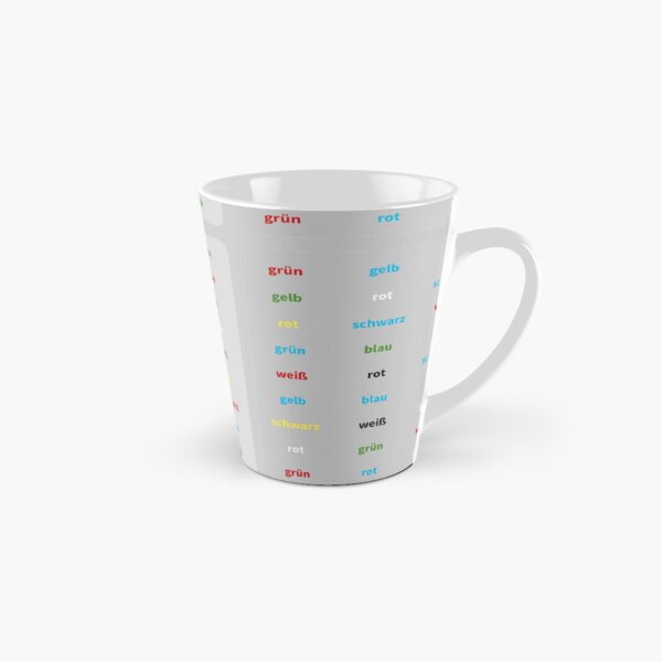Stroop Test deutsch Tasse (konisch)