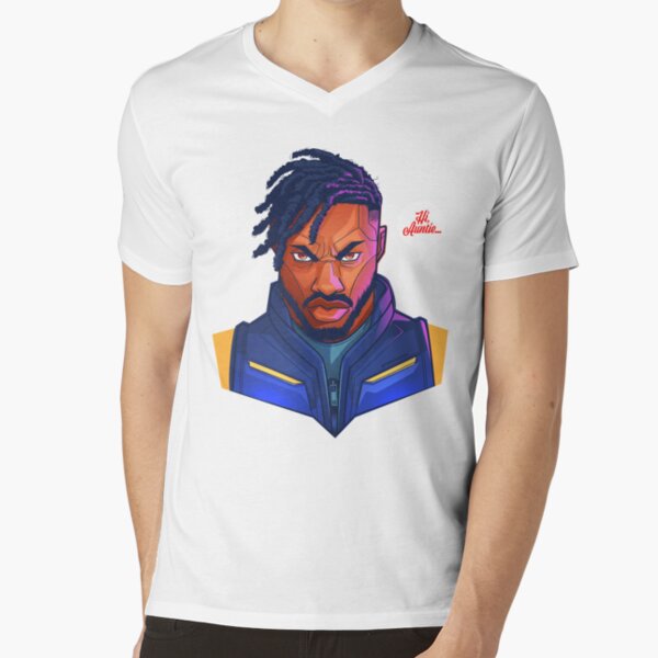 Kilmonger Was Right V-Neck T-Shirt