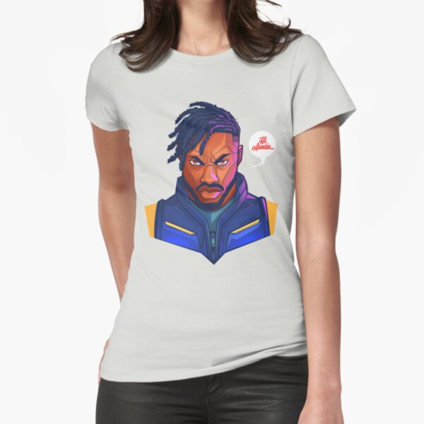 Kilmonger Was Right Fitted T-Shirt