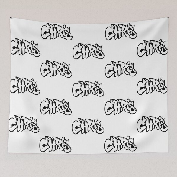 Item preview, Chris - Graffiti Name Design designed and sold by EdythSee.