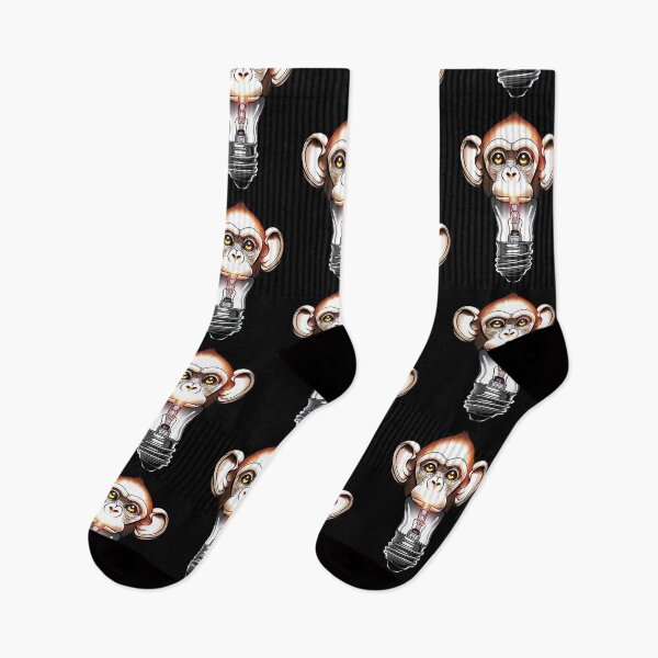 Item preview, Monkey Light Bulb designed and sold by PiggyWonka.