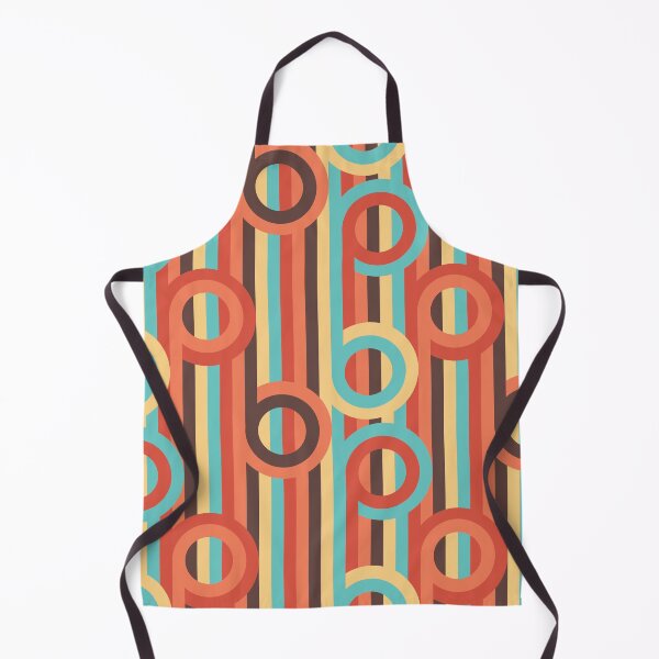 Item preview, Stripes meet circles red designed and sold by Designsbyluzia.