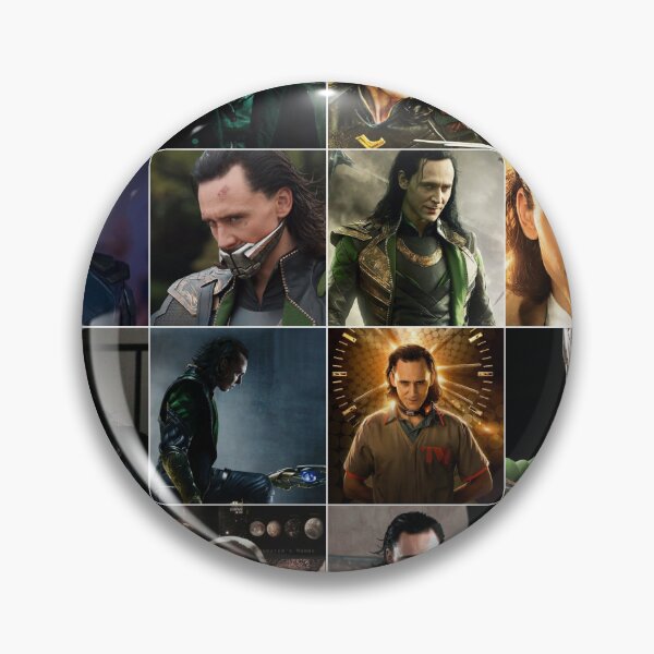 Item preview, Tom Hiddleston Mischief Photo Collage designed and sold by GoghGetta.