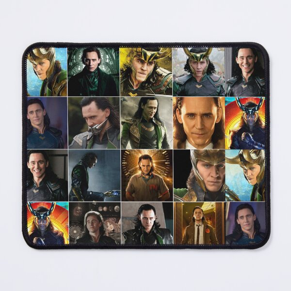 Item preview, Tom Hiddleston Mischief Photo Collage designed and sold by GoghGetta.