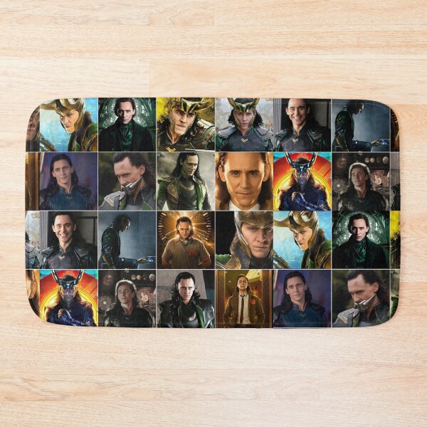 Item preview, Tom Hiddleston Mischief Photo Collage designed and sold by GoghGetta.