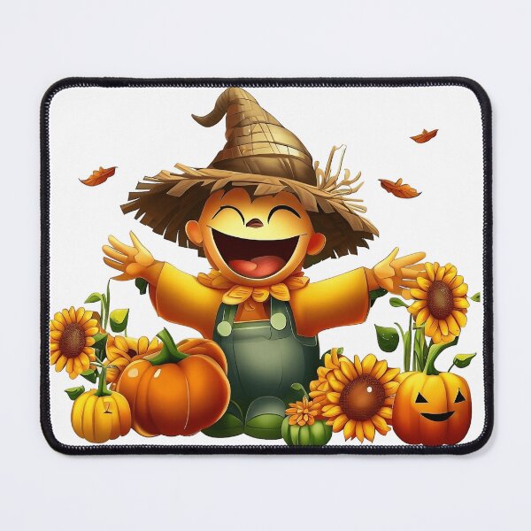 Item preview, Smiling Scarecrow Delight designed and sold by GrinGoblets.
