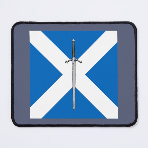 Item preview, Claymore on Saltire designed and sold by Azure Lion Productions.