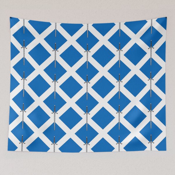 Item preview, Claymore on Saltire designed and sold by Azure Lion Productions.
