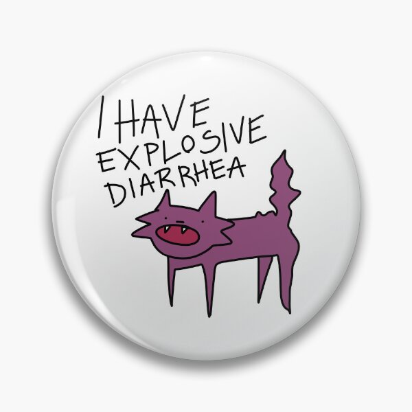 Item preview, Cat with diarrhea designed and sold by HummingGhost.