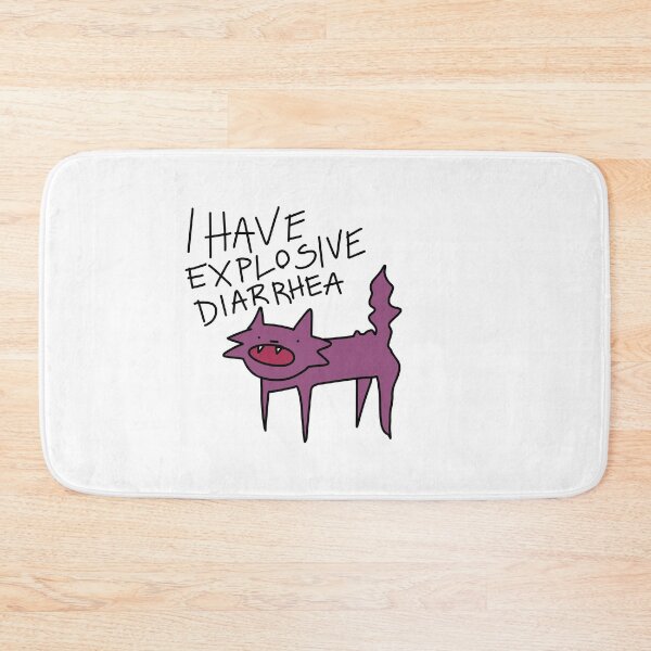 Item preview, Cat with diarrhea designed and sold by HummingGhost.