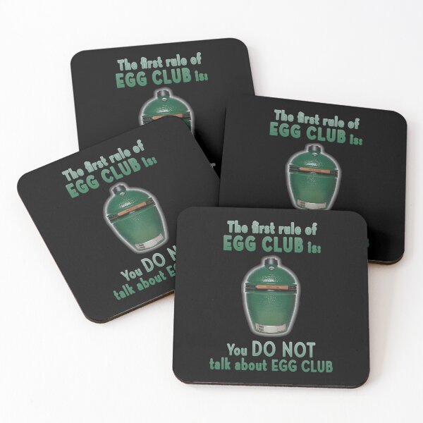 Item preview, The First Rule Of Egg Club Big Green Egg  	 designed and sold by beokzojkf84.