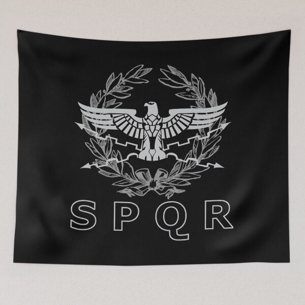 Item preview, SPQR The Roman Empire Emblem 	 designed and sold by txpvsfvb86.
