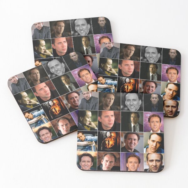Item preview, Nicolas Cage Photo Collage designed and sold by GoghGetta.