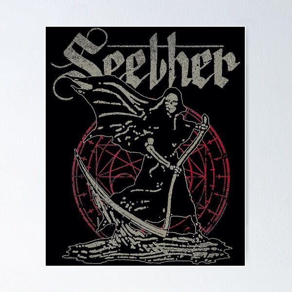 Seether Singed VIP popular 2021 tour poster RARE & Seether unsigned VIP 2022 poster