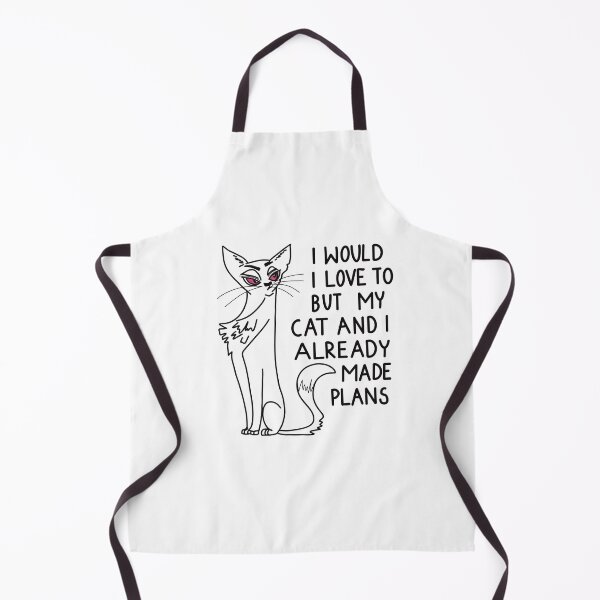Item preview, I would love to, but my cat and I already made plans designed and sold by Anna-Kik.