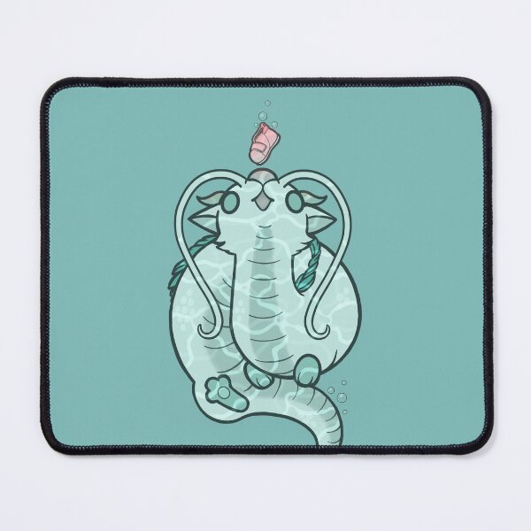 Item preview, River Dragon And The Little Pink Shoe designed and sold by JayBirdsBrain.