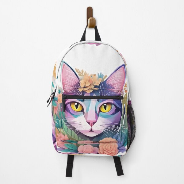Item preview, Cat in flowers by Urban Nova Desing designed and sold by UrbanNova.