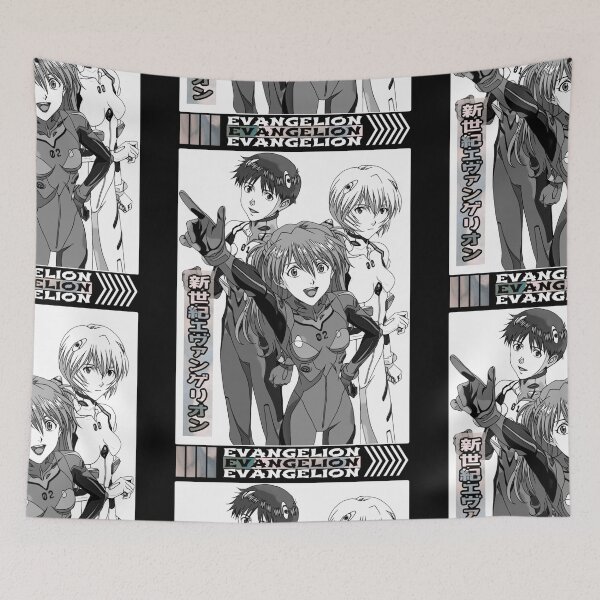 Item preview, Neon Genesis Evangelion | Rei Ayanami | Asuka Langley | Shinji Ikari designed and sold by KichiYou7.