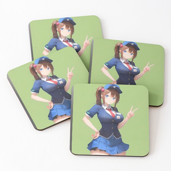 Item preview, anime kawaii flight attendant designed and sold by lifeissheep.