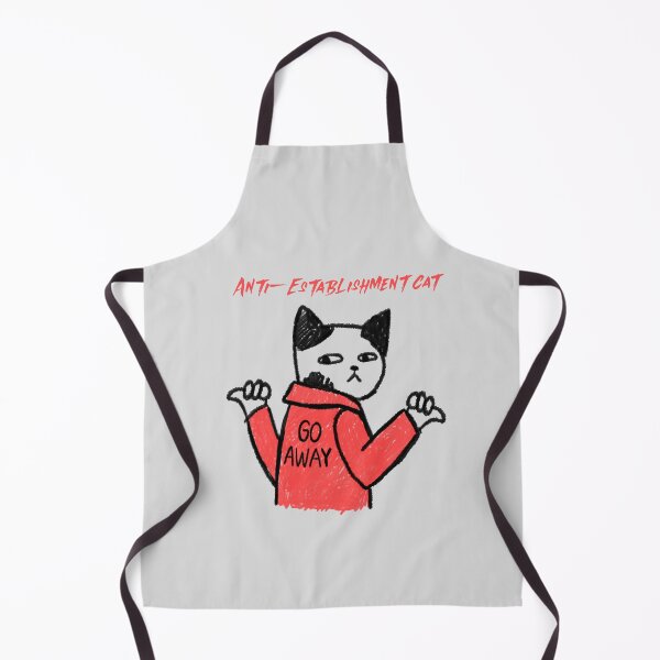 Item preview, Anti-Establishment Cat designed and sold by RokuCreations.